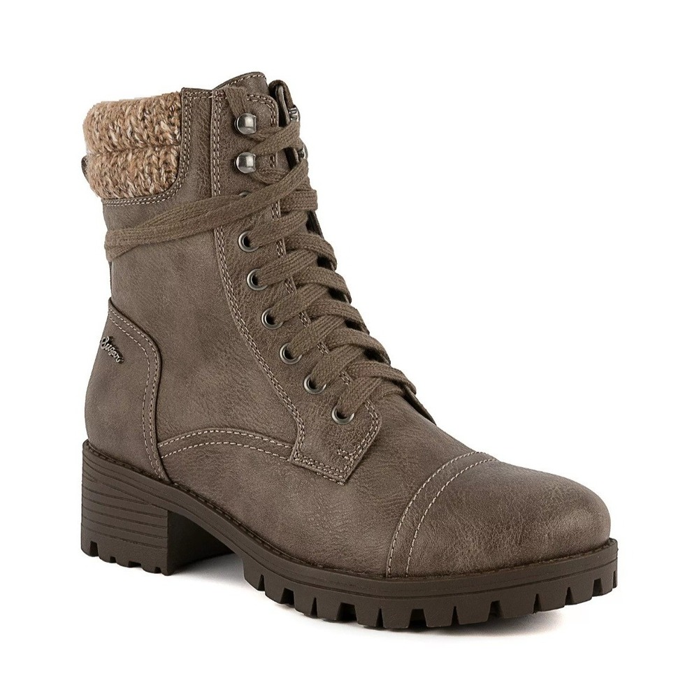 Sugar Women's  Lace-Up Combat Boots – Size 8M